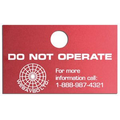 Laser Engraved Aluminum Commercial Name Plates - Up to 12 Square Inches